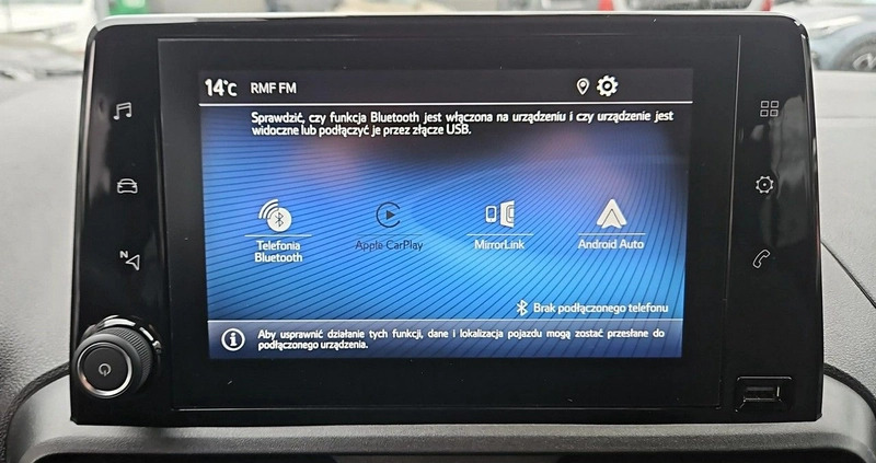 Toyota Proace City Verso cena 109900 przebieg: 18167, rok produkcji 2022 z Bierutów małe 352